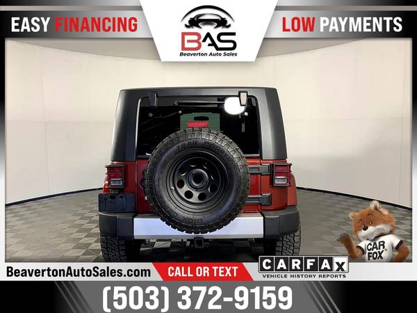 2008 Jeep Wrangler Sahara FOR ONLY 322/mo! - - by for sale in Beaverton, OR – photo 9