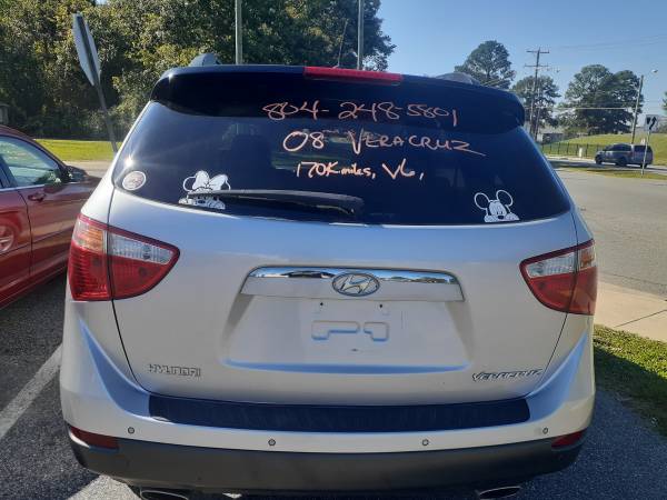2009 HYUNDAI VERACRUZE LIMITED $5800 OBO - cars & trucks - by owner... for sale in Richmond , VA – photo 6