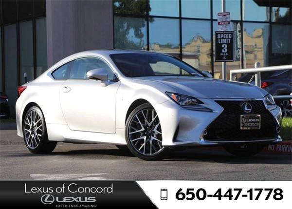 2017 Lexus RC 350 Monthly payment of for sale in Concord, CA