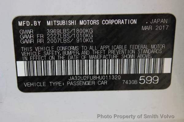 2017 Mitsubishi Lancer 2.0 ES LOW MILES VERY NICE for sale in San Luis Obispo, CA – photo 20