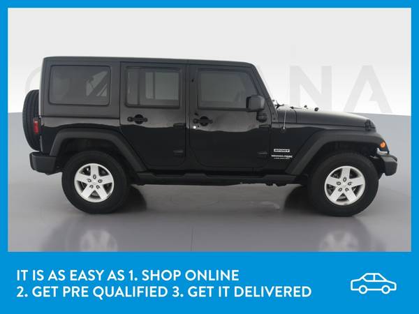 2018 Jeep Wrangler Unlimited Sport S (JK) Sport Utility 4D suv Black for sale in South Bend, IN – photo 9