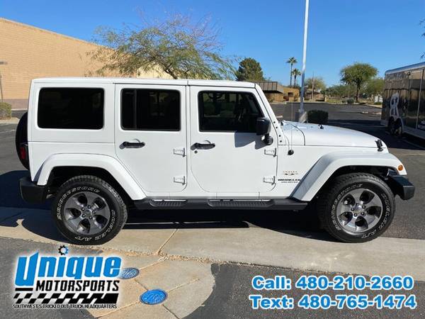 2017 JEEP WRANGLER UNLIMITED SAHARA ~ LOW MILES ~ LOADED ~ EASY FINA... for sale in Tempe, NM – photo 8