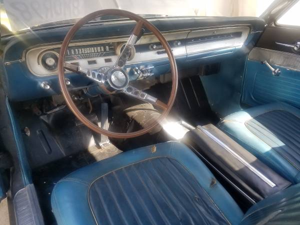 1964 Ford Falcon Sprint Hardtop V8 Blue Bucket Seats Console - cars for sale in Encinitas, CA – photo 17