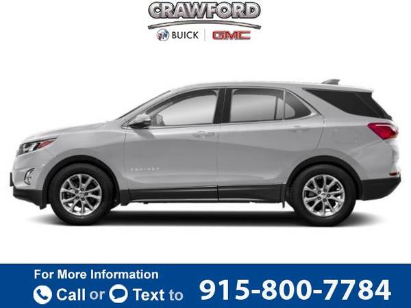 2020 Chevy Chevrolet Equinox LT hatchback Silver Ice Metallic for sale in El Paso, TX