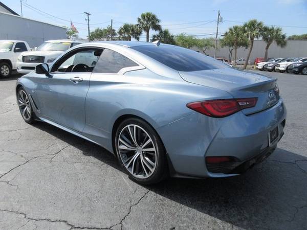 2018 INFINITI Q60 3 0t LUXE coupe Graphite Shadow for sale in Melbourne , FL – photo 5