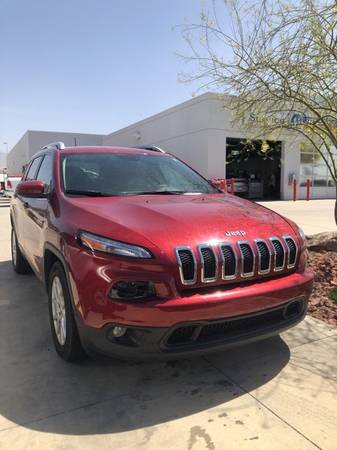 2016 Jeep Cherokee Latitude Red - - by dealer for sale in Lake Havasu City, AZ – photo 2
