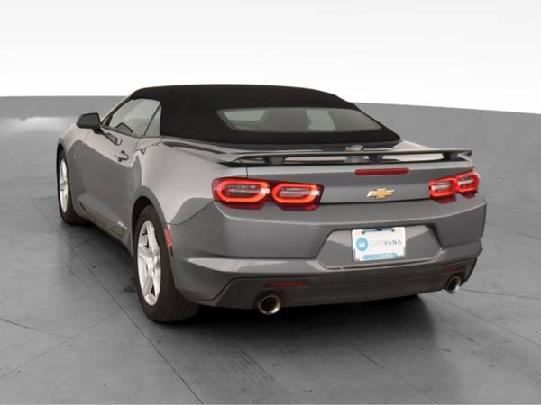 2019 Chevy Chevrolet Camaro LT Convertible 2D Convertible Gray - -... for sale in Palmdale, CA – photo 8