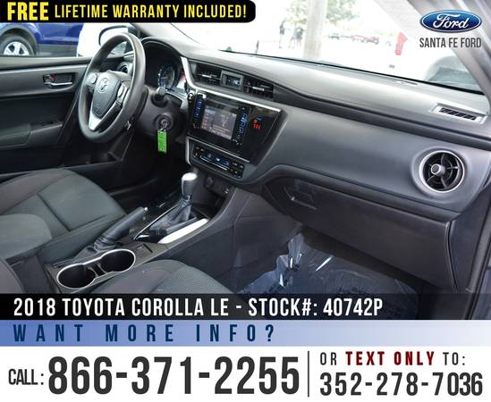 2018 Toyota Corolla LE *** Bluetooth, Cruise Control, Camera *** -... for sale in Alachua, AL – photo 17
