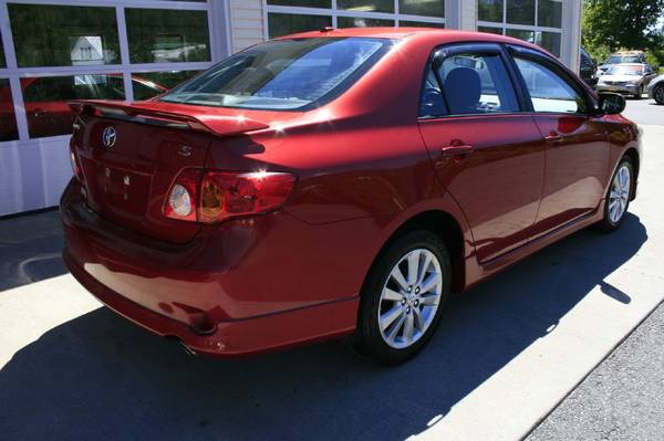 2009 TOYOTA COROLLA "S" 5SPD MANUAL-BEAUTIFUL BARCELONA RED! for sale in Barre, VT – photo 6