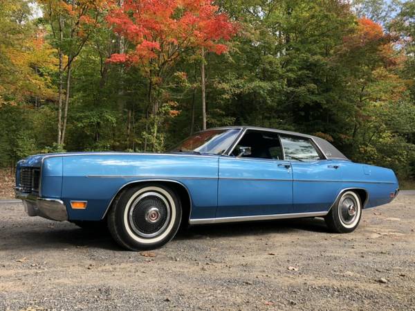 1970 *Ford* *ltd* *Brougham* Blue - cars & trucks - by dealer -... for sale in Johnstown , PA – photo 3