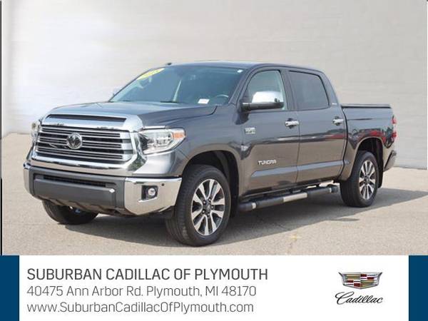 2018 Toyota Tundra truck Platinum - Toyota Magnetic Gray - cars &... for sale in Plymouth, MI – photo 2