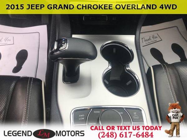 2015 Jeep Grand Cherokee Overland for sale in Waterford, MI – photo 22
