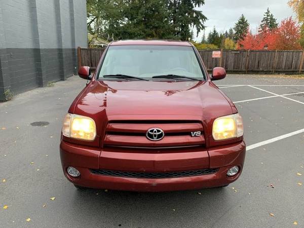 Burgundy 2006 Toyota Tundra Limited 4dr Double Cab 4WD SB Cruise Contr for sale in Lynnwood, WA – photo 8