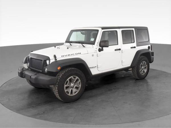 2015 Jeep Wrangler Unlimited Rubicon Sport Utility 4D suv White - -... for sale in Manchester, NH – photo 3