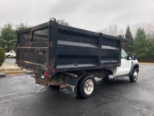 2008 Ford Super Duty F-450 DRW 4WD Reg Cab XL DUMP TRUCK 11 FT BODY... for sale in Kingston, NH – photo 7