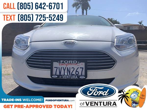 190/mo - 2016 Ford Focus Electric 3U 3 U 3-U - - by for sale in Ventura, CA – photo 2