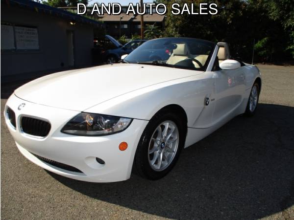 2005 BMW Z4 2dr Roadster 2.5i D AND D AUTO - cars & trucks - by... for sale in Grants Pass, OR – photo 2