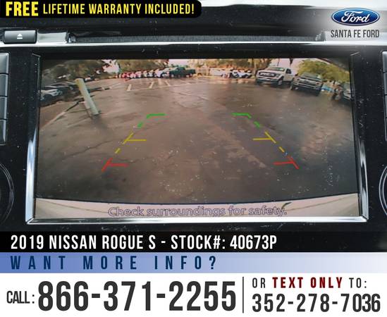 2019 Nissan Rogue S Camera, Touchscreen, Cruise Control for sale in Alachua, AL – photo 13