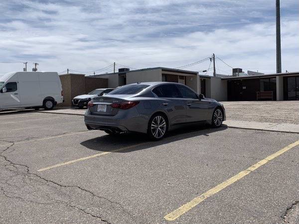 2018 INFINITI Q50 sedan Graphite Shadow - - by dealer for sale in Albuquerque, NM – photo 4