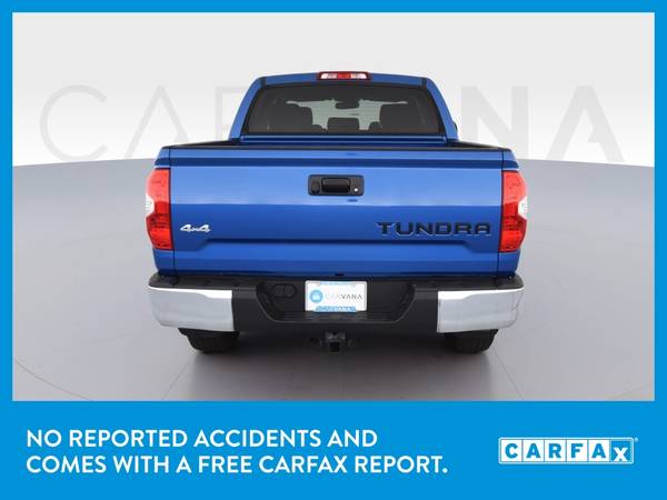 2017 Toyota Tundra CrewMax SR5 Pickup 4D 5 1/2 ft pickup Blue for sale in Arlington, TX – photo 7