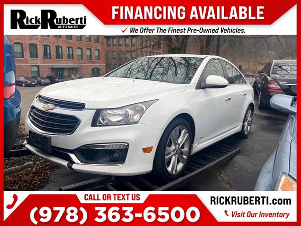 2015 Chevrolet Cruze LTZ FOR ONLY 134/mo! - - by for sale in Fitchburg, MA – photo 5