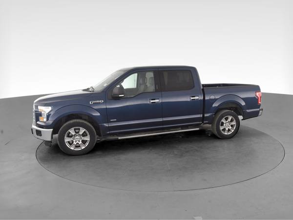 2015 Ford F150 SuperCrew Cab XLT Pickup 4D 5 1/2 ft pickup Blue - -... for sale in Atlanta, IA – photo 4