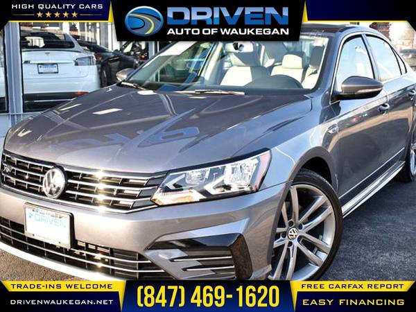 2017 Volkswagen Passat R-Line w/Comfort Pkg Automatic FOR ONLY... for sale in WAUKEGAN, IL – photo 3