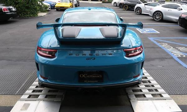 2018 Porsche 911 GT3 Miami Blue Must See - - by dealer for sale in Costa Mesa, CA – photo 6