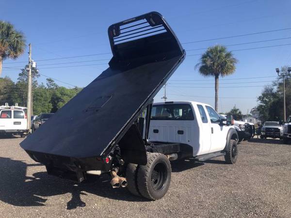 2015 Ford F-450 X-Cab Flatbed Dump 4X4 Delivery Anywhere - cars & for sale in Deland, FL – photo 9