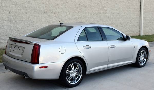 Silver 2005 Cadillac STS - V8 AWD - Nav - Keyless Go - 113k Miles -... for sale in Raleigh, NC – photo 4