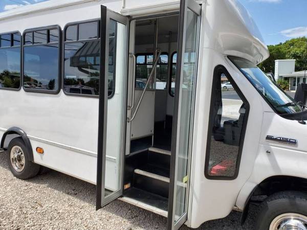 2010 Ford E 450 Shuttle Bus Starcraft 44k miles 15 pass NON CDL #1202 for sale in largo, FL – photo 16