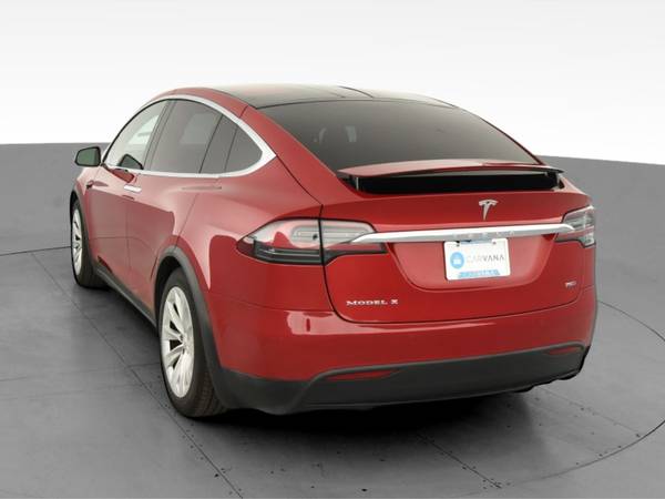 2017 Tesla Model X 75D Sport Utility 4D suv Red - FINANCE ONLINE -... for sale in Atlanta, CA – photo 8