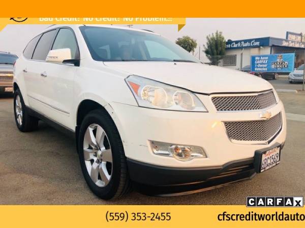 2011 Chevrolet Traverse LTZ 4dr SUV with - cars & trucks - by dealer... for sale in Fresno, CA – photo 4