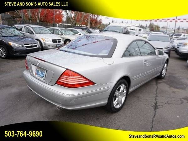 2003 Mercedes-Benz CL-Class CL 500 2dr Coupe - - by for sale in Happy valley, OR – photo 5