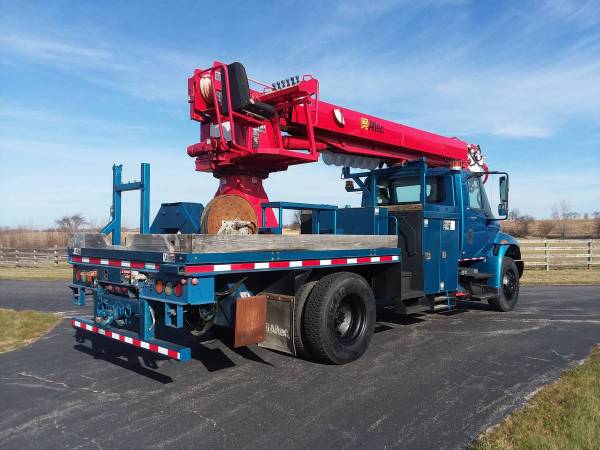 45' Altec DM47-TR 2009 International 4400 Digger Derrick Diesel... for sale in Gilberts, NY – photo 7