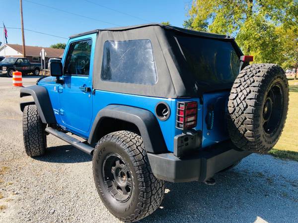 2010 *Jeep* *Wrangler* *4WD 2dr Sport* BLUE for sale in Cicero, IN – photo 10