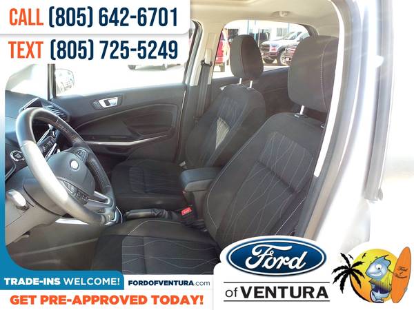 301/mo - 2019 Ford EcoSport SE - - by dealer for sale in Ventura, CA – photo 6