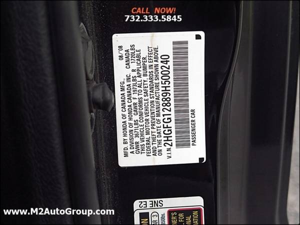 2009 Honda Civic EX 2dr Coupe 5A - - by dealer for sale in East Brunswick, NJ – photo 19