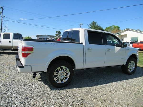 2013 FORD F150 LIMITED, White APPLY ONLINE - BROOKBANKAUTO COM! for sale in Summerfield, NC – photo 10