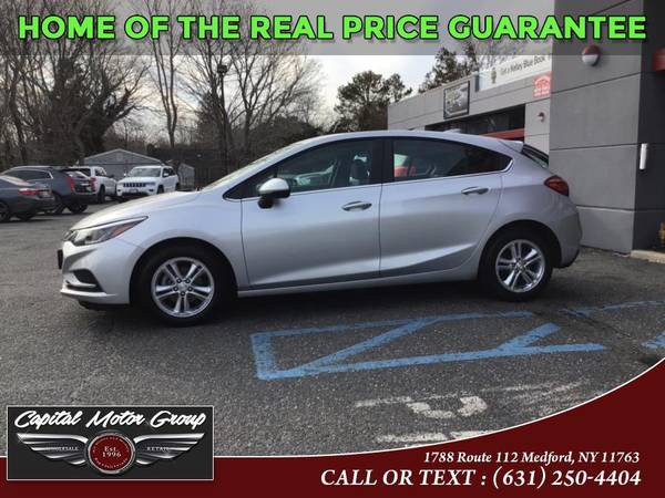 Gray 2017 Chevrolet Cruze TRIM only 25, 424 miles - Long Island for sale in Medford, NY – photo 3