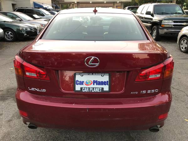 2007 LEXUS IS 250 for sale in milwaukee, WI – photo 6