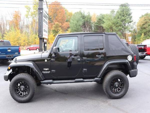 2014 Jeep Wrangler Unlimited SAHARA BRAND NEW TOP AFTERMARKET WHEELS... for sale in Plaistow, ME – photo 5