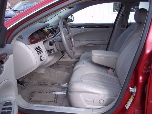 2007 Buick Lucerne V6 CXL sedan Red - cars & trucks - by dealer -... for sale in Marengo, IA – photo 8