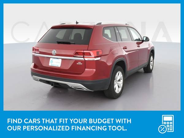 2019 VW Volkswagen Atlas S 4Motion Sport Utility 4D suv Red for sale in Providence, RI – photo 8