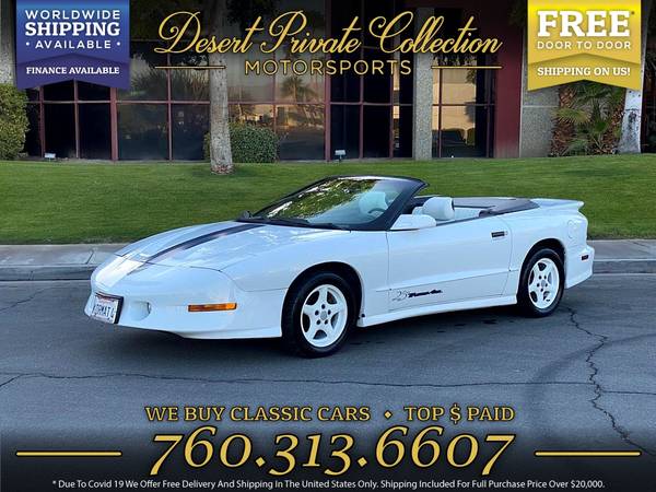 This 1994 Pontiac Trans Am 25th anniversary - 1 Owner Convertible Co for sale in Other, FL