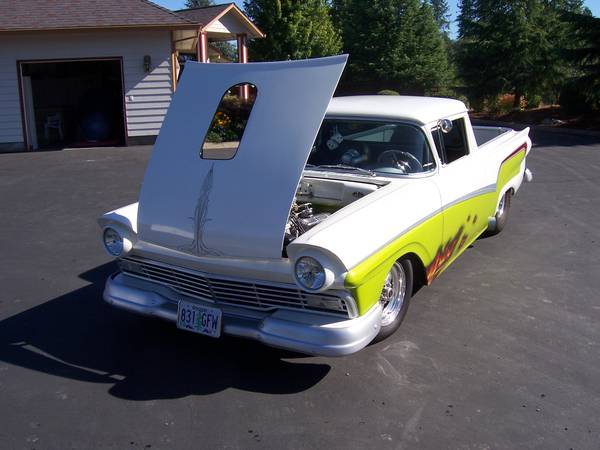 1957 ranchero custom hot rod andtrlr - cars & trucks - by owner -... for sale in Grants Pass, OR – photo 2