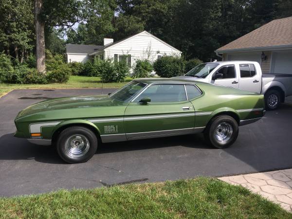 1972 Mach 1 351 Cleveland Unrestored for sale in East Glastonbury, CT