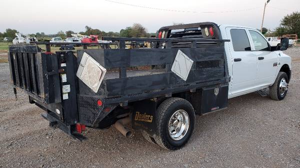 2012 Dodge RAM 3500 4wd Crew Cab 9ft Flatbed Tommy Lift Gate 6.7L Dsl for sale in fort smith, AR – photo 7