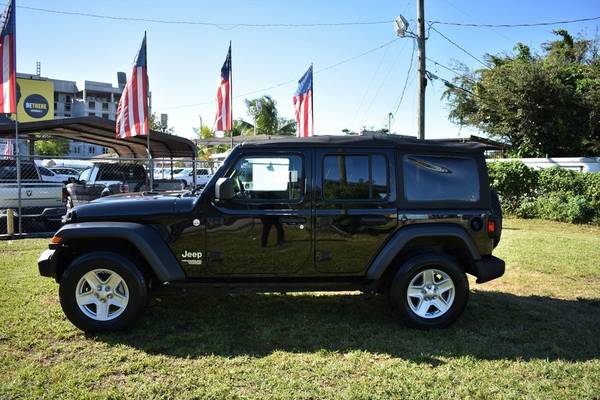 2018 Jeep Wrangler Unlimited Sport 4x4 4dr SUV (midyear release) SUV... for sale in Miami, UT – photo 7