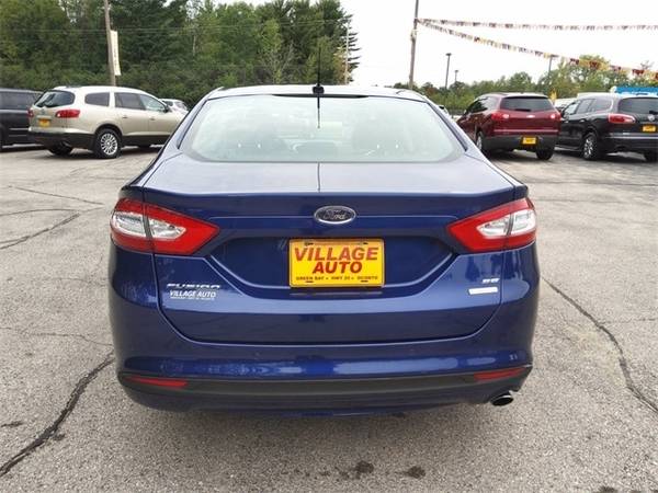 2013 Ford Fusion SE - cars & trucks - by dealer - vehicle automotive... for sale in Oconto, MI – photo 3